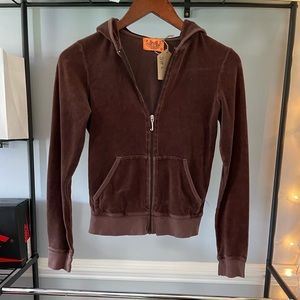 VINTAGE JUICY COUTURE VELOUR JACKET